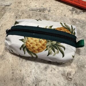 Mailelani's Pineapple in White Nani Bag, a small handmade bag from Kauai, Hawaii